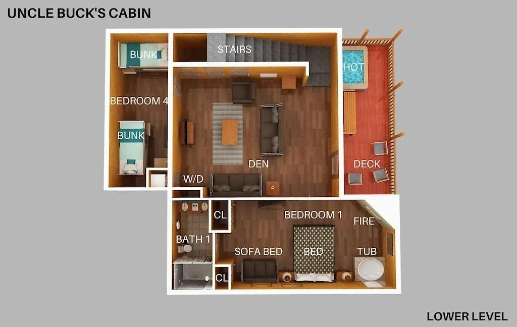 Casa vacanze Uncle Bucks By Avada Pigeon Forge