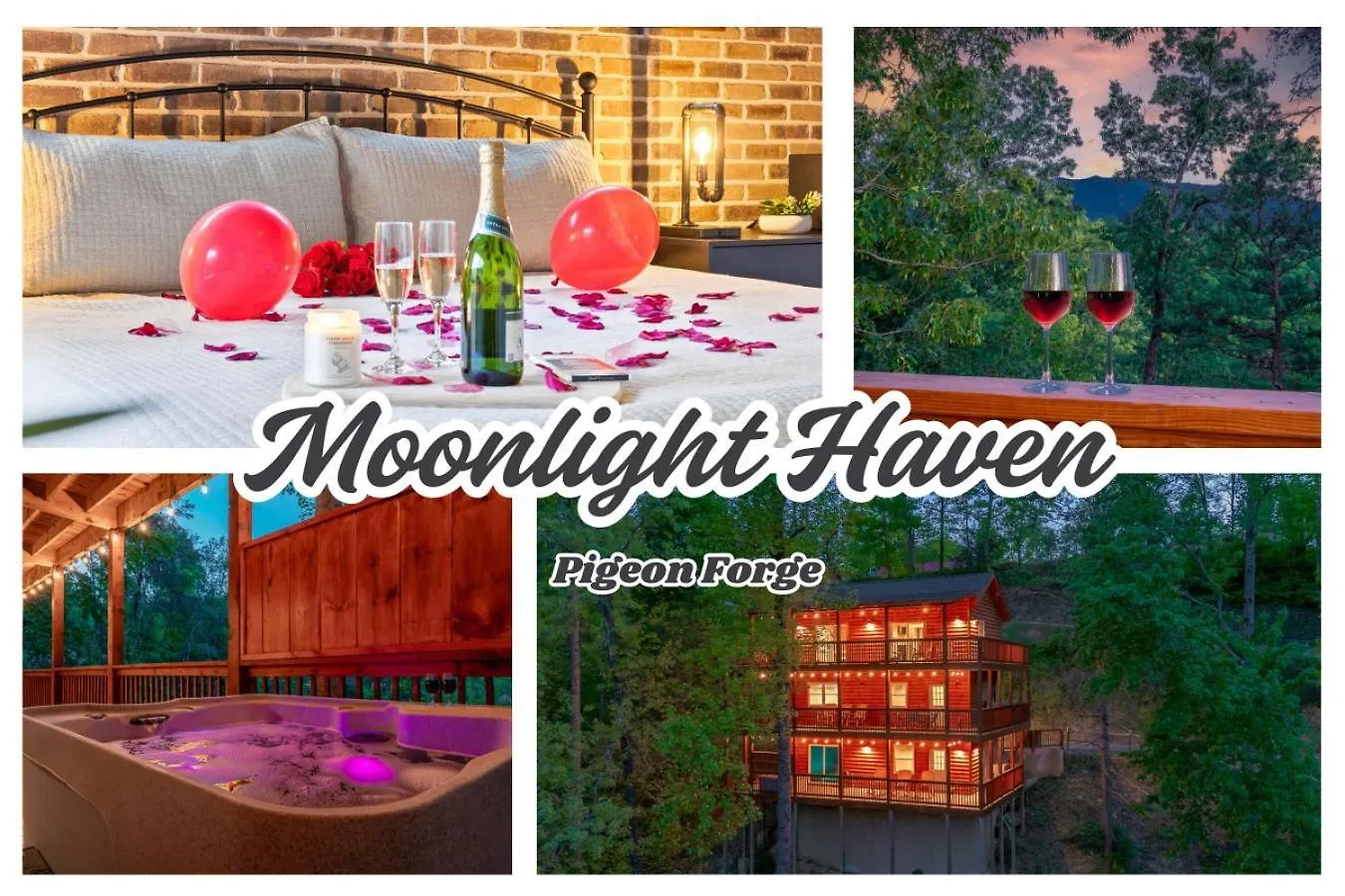 Moonlight Haven By Ghosal Luxury * Pigeon Forge