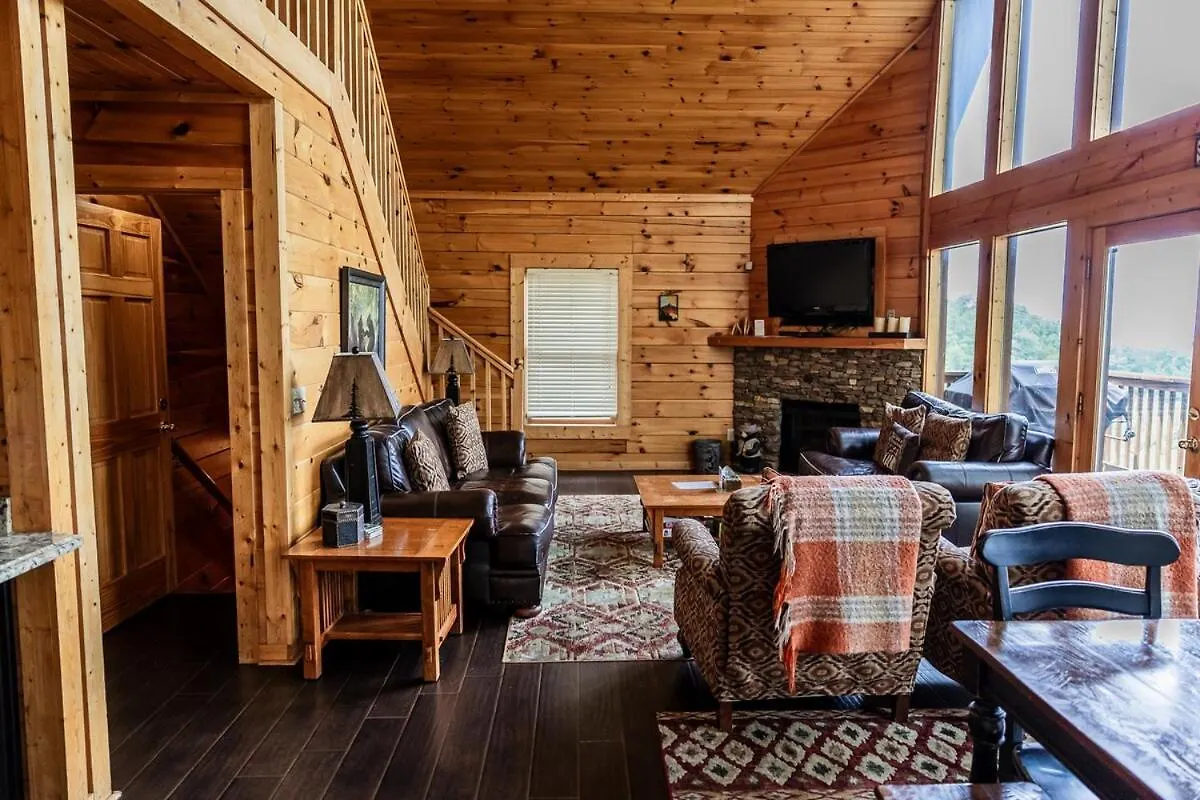 4br Cabin, Mountain View, Hot Tub, And Deck! 別荘 ピジョンフォージ