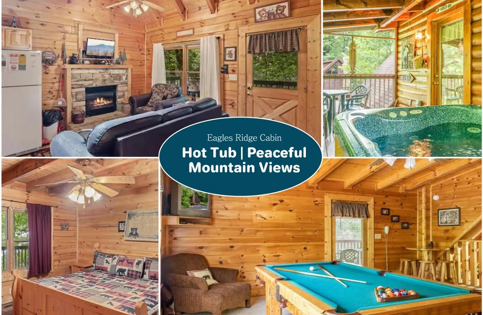 Pigeon Forge Cabin Hot Tub & Peaceful Views * Pigeon Forge