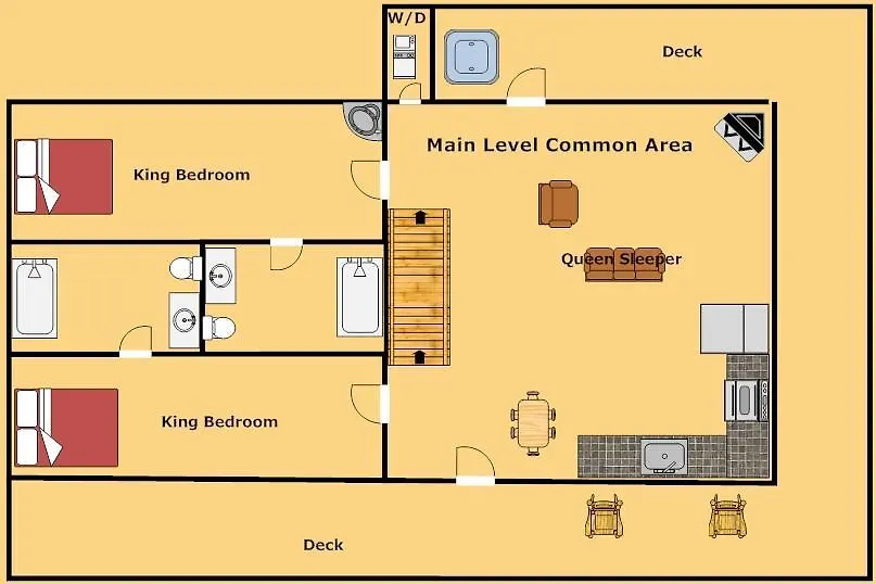 Σπίτι διακοπών Hakuna Matata Two-bedroom Cabin