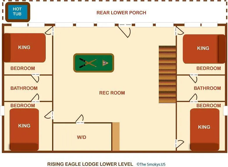 度假居 Rising Eagle - Eight Bedroom
