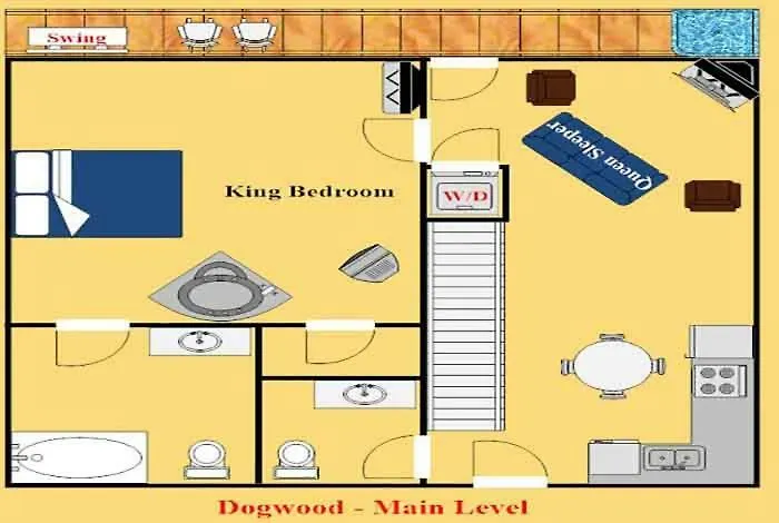 Holiday home 2 Swimming Pools Free Mini Golf Honey Bear Mtn Cabin - Hot Tub - Pool Table *